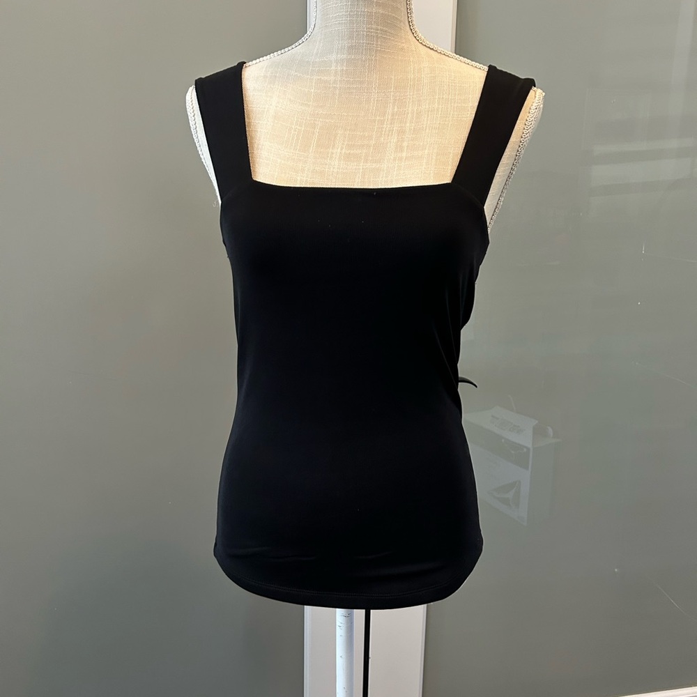 Cache Black Square Neck Camisole - image 1